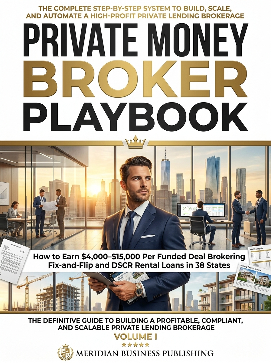 Private Money Broker Playbook — Complete Bundle, All 3 Volumes